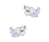 Gorgeous CZ Stone Silver Stud Earring STS-6274